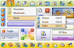 Arcadia PowerButton ActiveX/.NET ActiveX Product