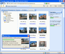 Aurigma Image Uploader Dual ActiveX Product