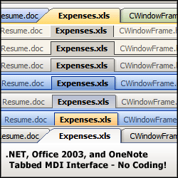 OfficeMDI Tabs ActiveX Product
