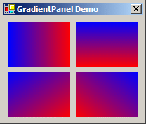 Gradient Panel .NET ActiveX Product