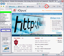 iMacros Web Automation and Web Test ActiveX Product