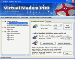Virtual Modem PRO ActiveX Product