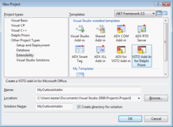 VSTO Support for Delphi Prism Wizar ActiveX Product